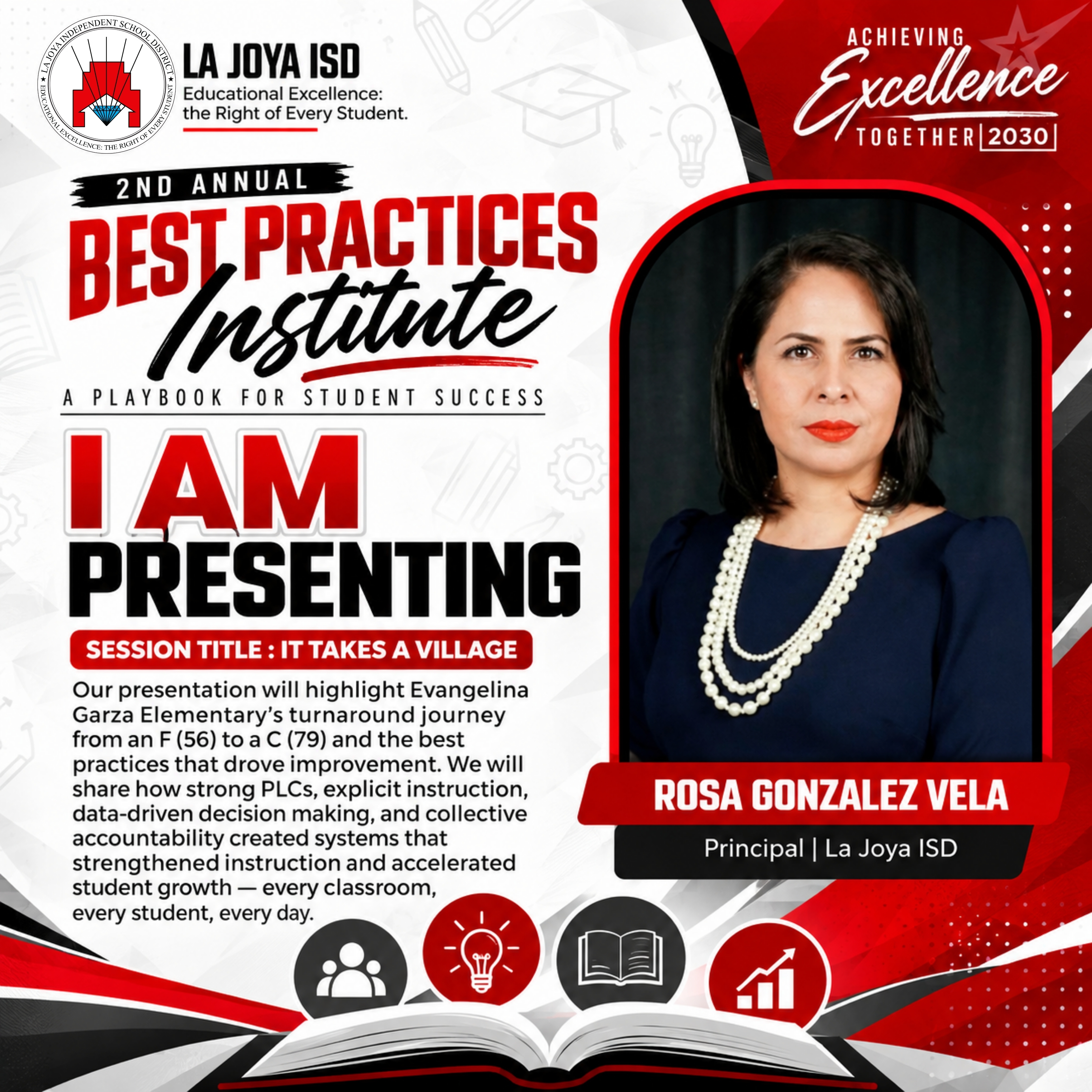 👏🏼📚🌟🎤 LEADERSHIP SPOTLIGHT | Rosa Gonzalez Vela