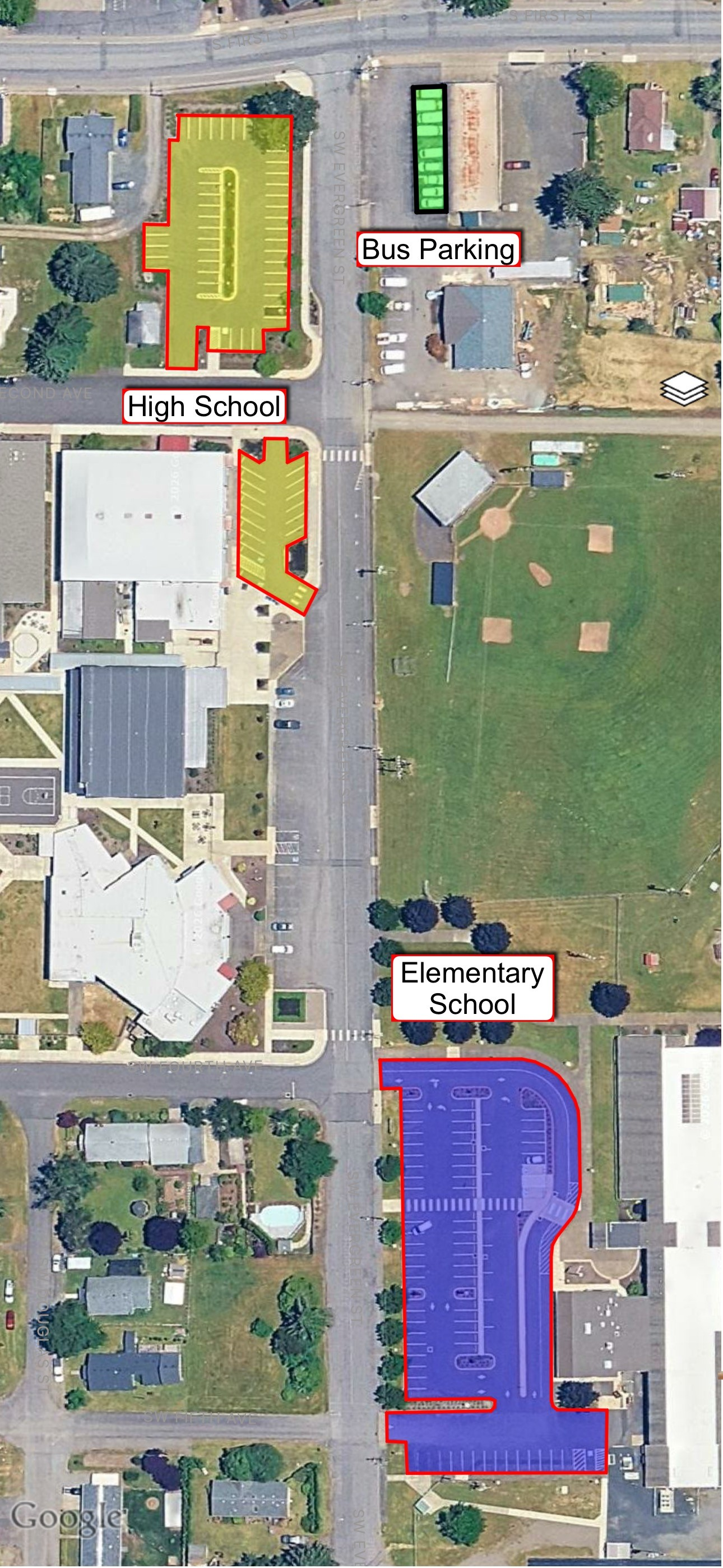 Parking Lots CLOSED 9/19