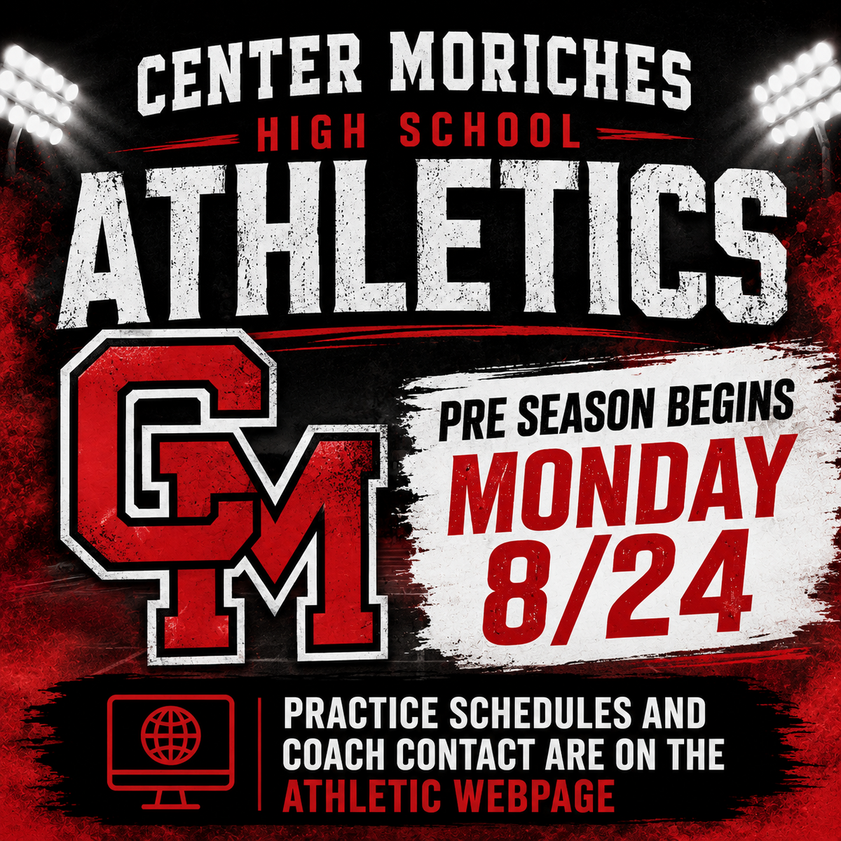 CM High School Athletics Pre-Season Begins 8/24