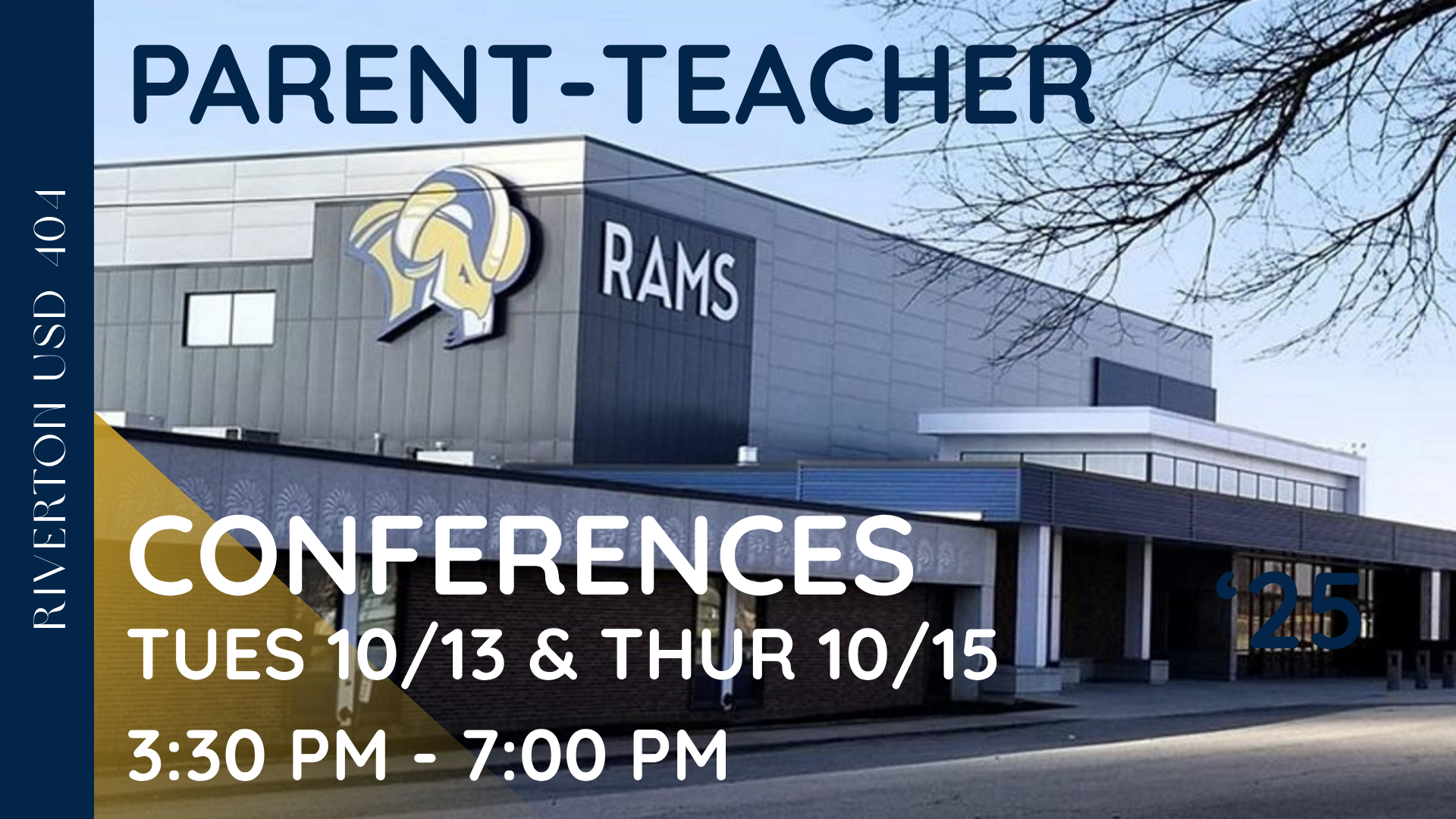 Fall PT Conferences Tues 10/13 & Thur 10/15 3:30 pm - 7:00 pm 