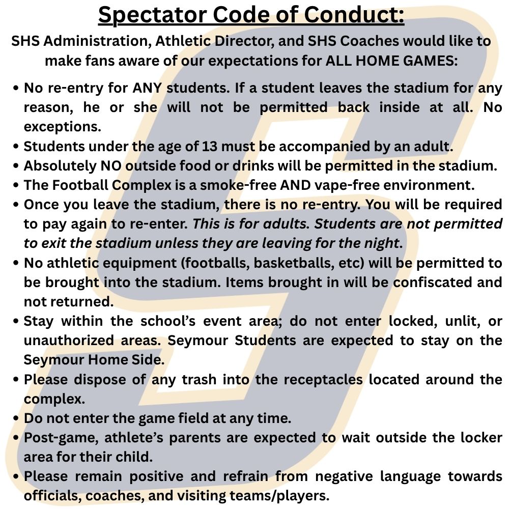Spectator Code of Conduct for All Contests