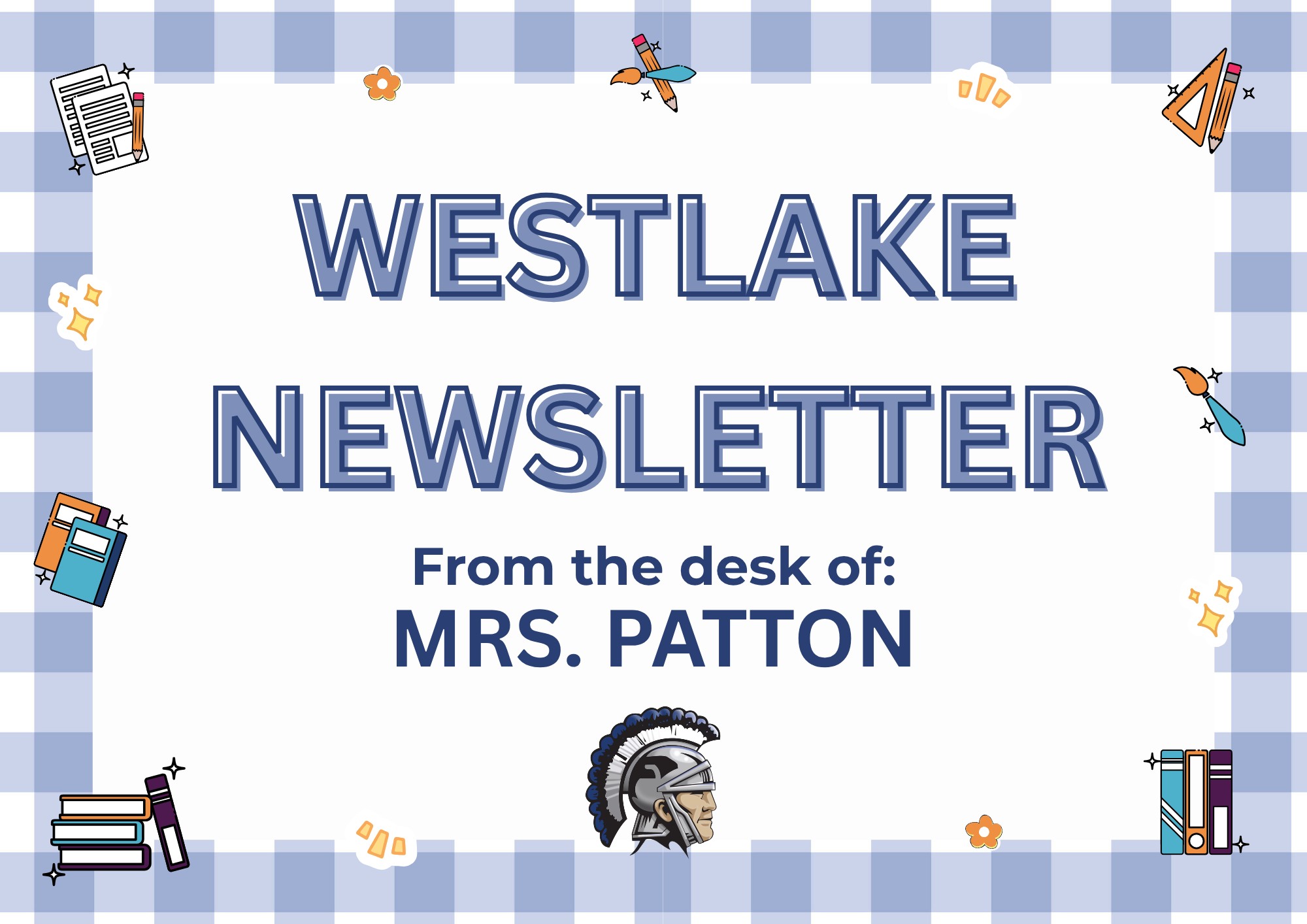 Westlake Newsletter 8/30/2026