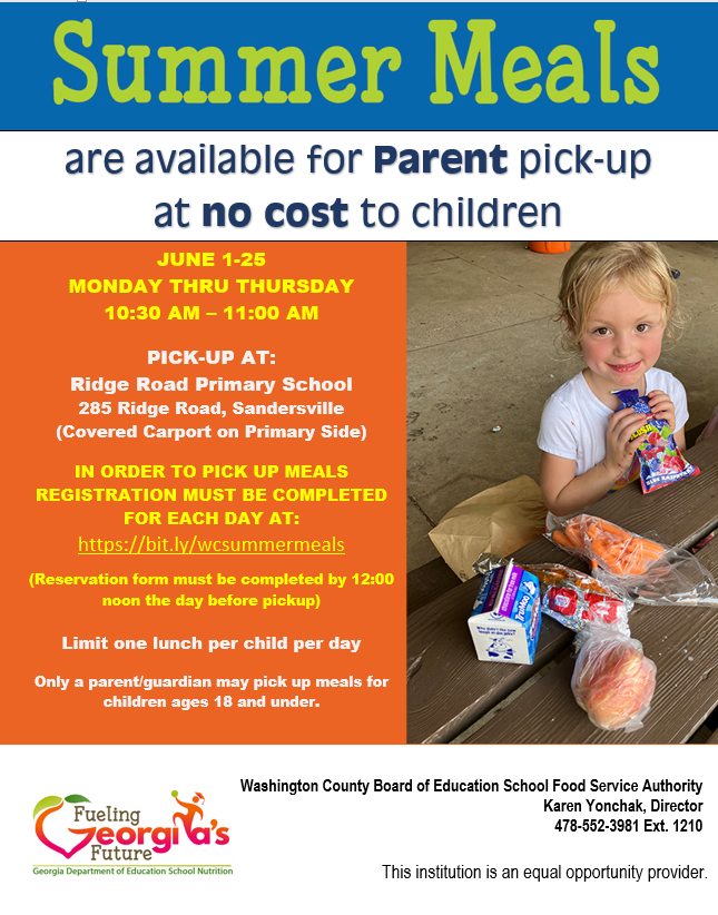 Summer Meals Program