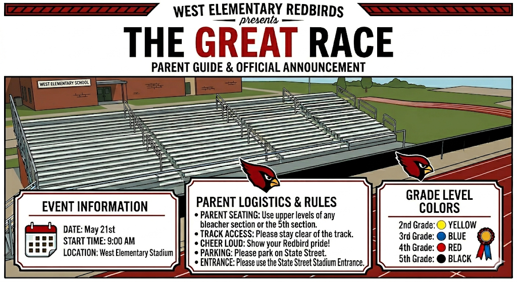 You’re Invited! The Great Race – May 21st 