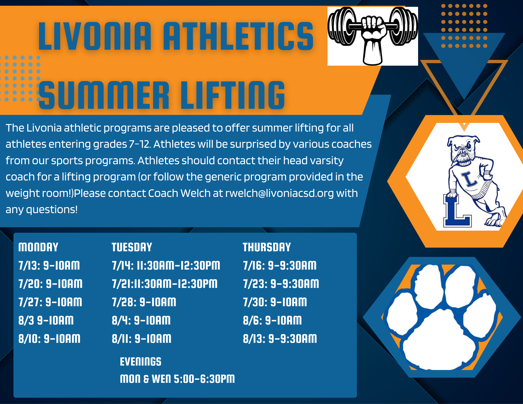 Summer Lifting