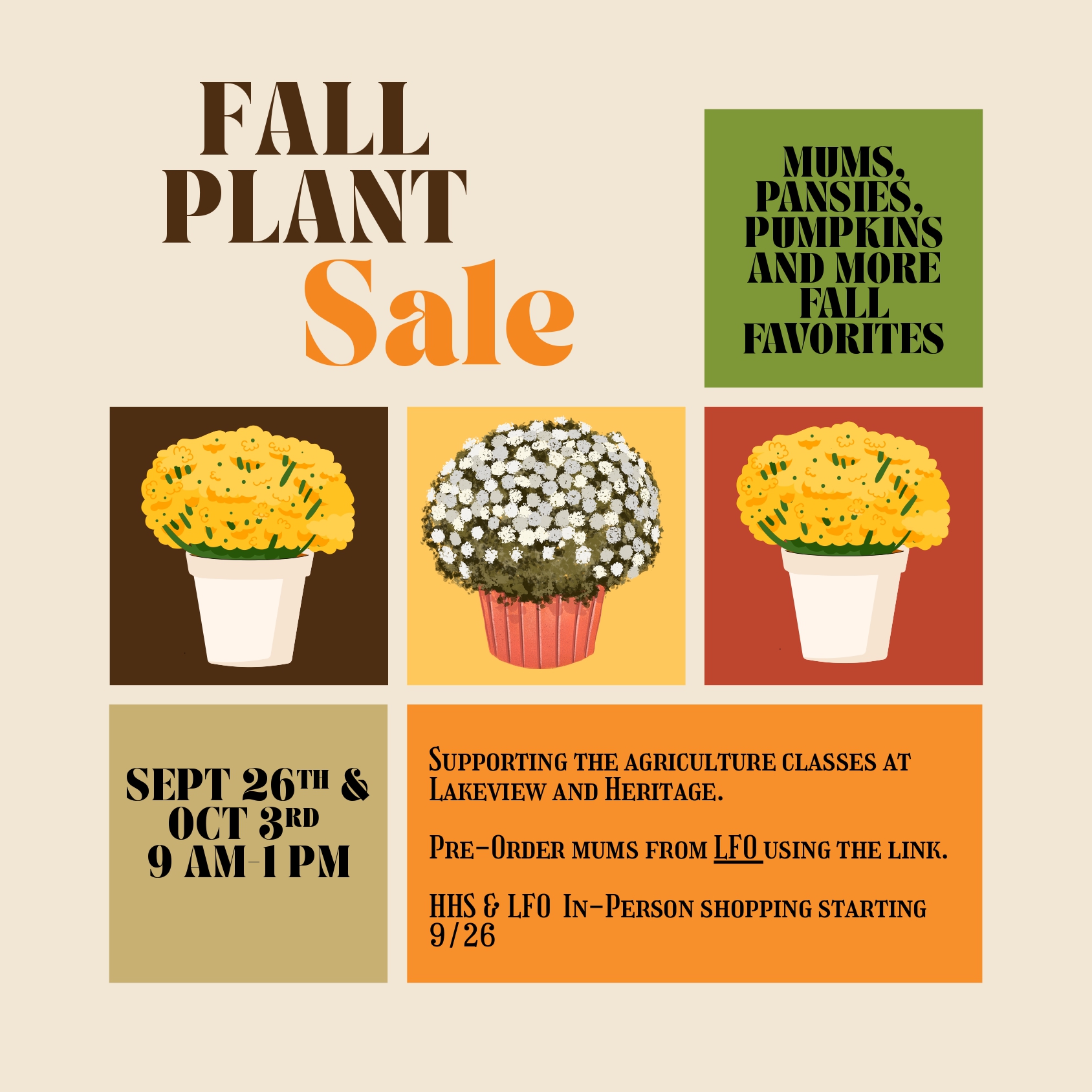 FFA Plant Sale