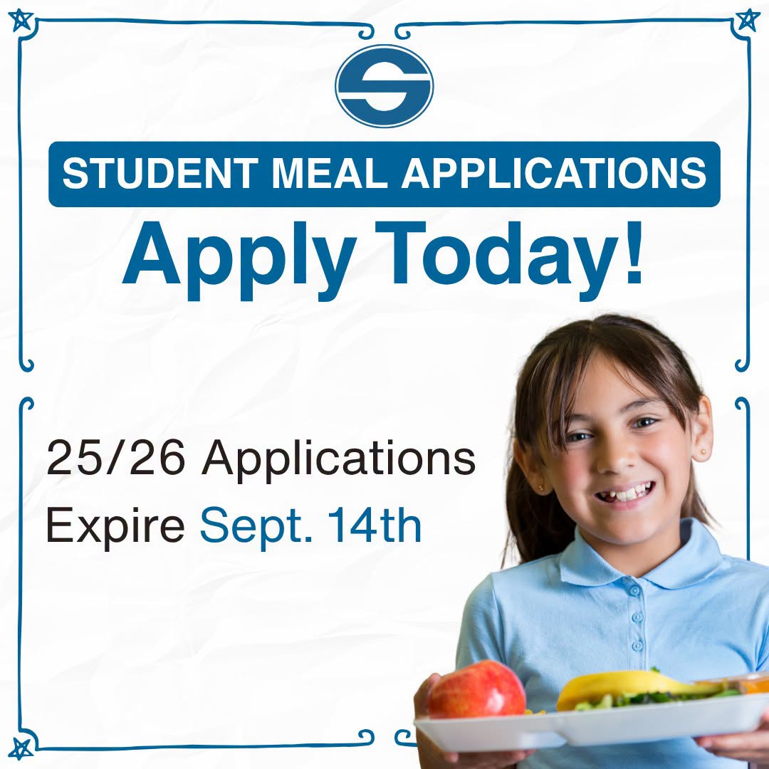 Student Free or Reduced Meal Applications - Apply Today!