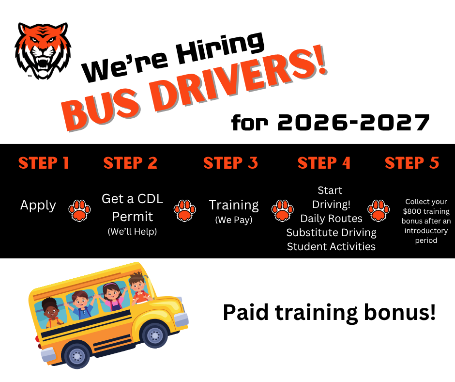 Help Wanted: School Bus Drivers Needed!