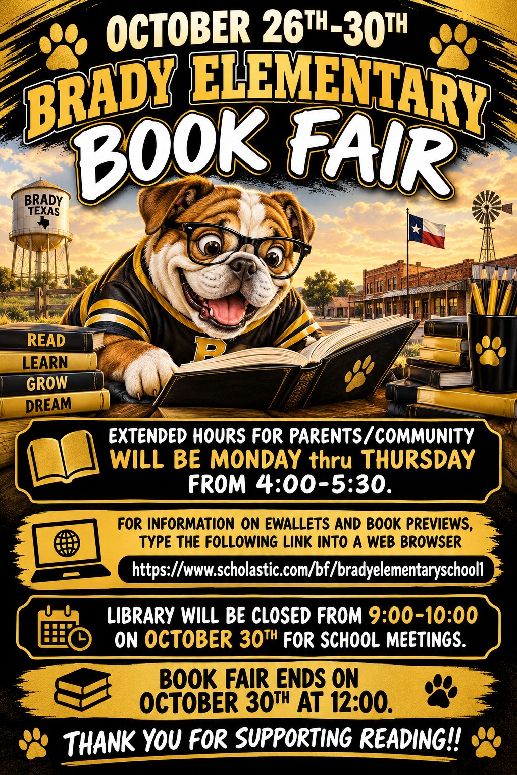 Book Fair is Coming!