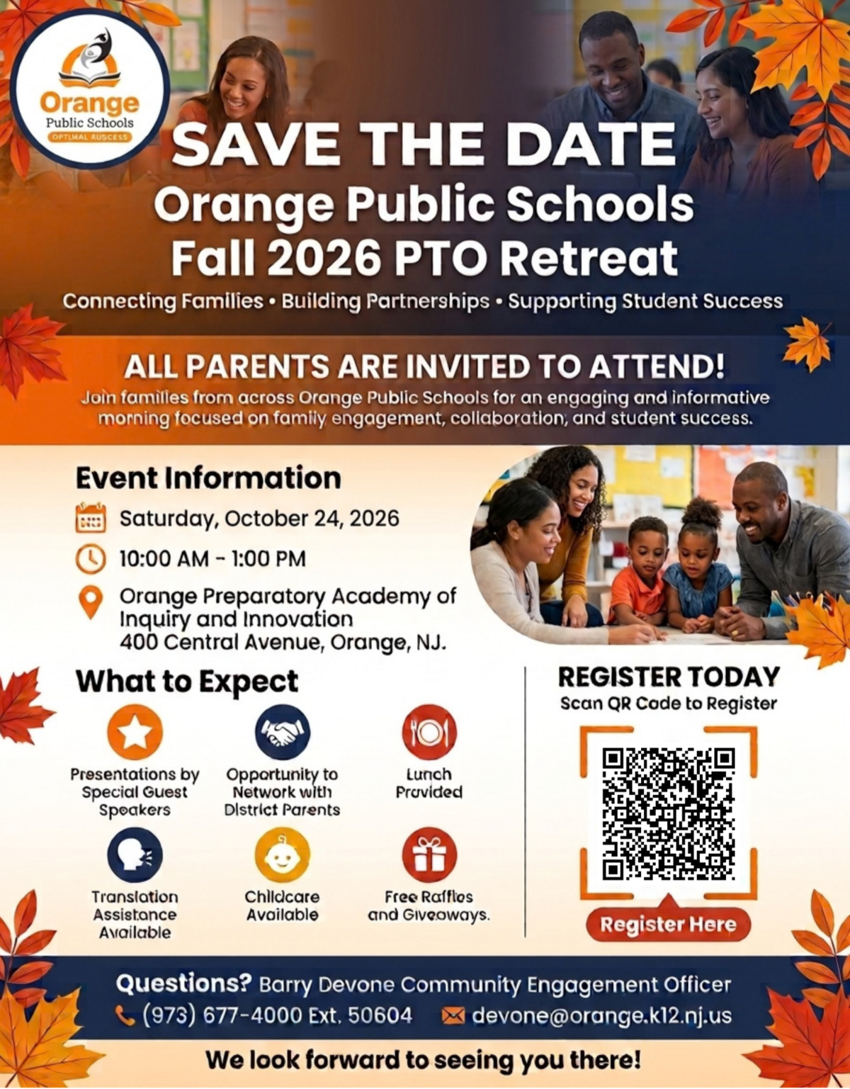 Save The Date!!!! Fall 2026 PTO Retreat!!!!
