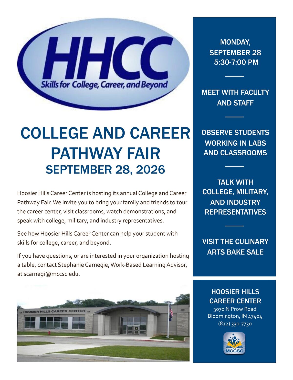 College and Career Pathway Fair 