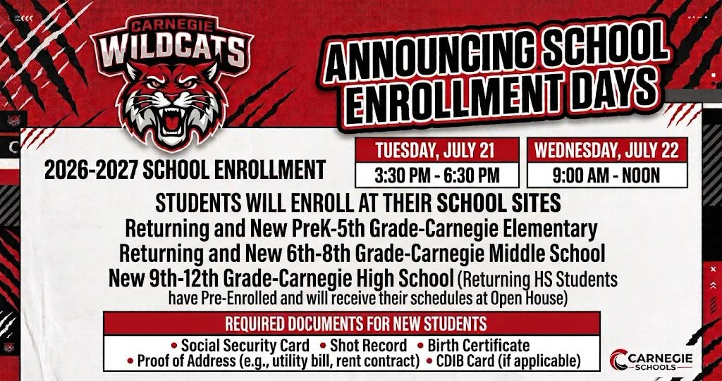26-27 Enrollment Dates