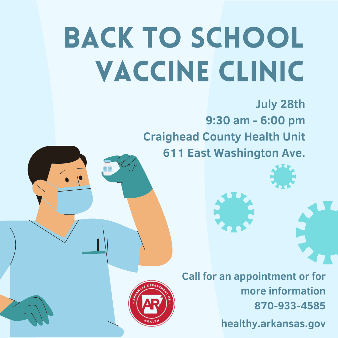 Back to School Vaccine Clinic