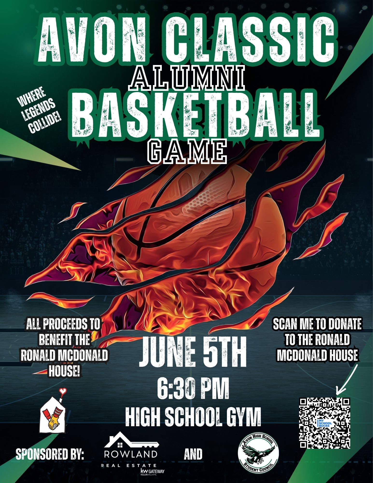 Alumni basketball game to benefit Ronald McDonald House 