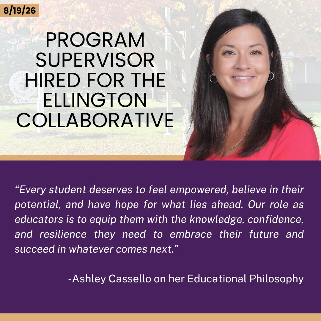 Press Release: Program Supervisor Hired for The Ellington Collaborative