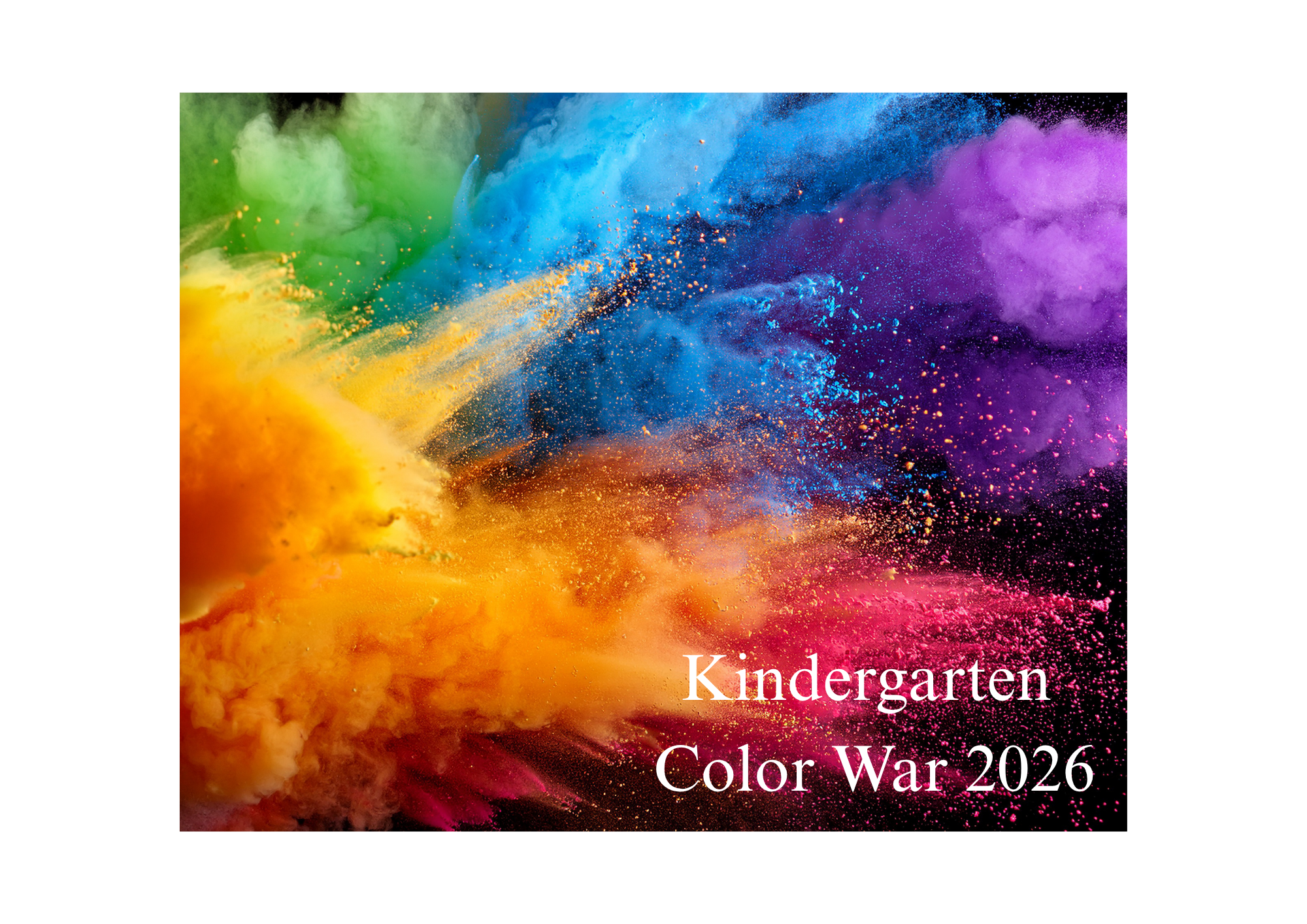 Heads up! -Kindergarten Color War