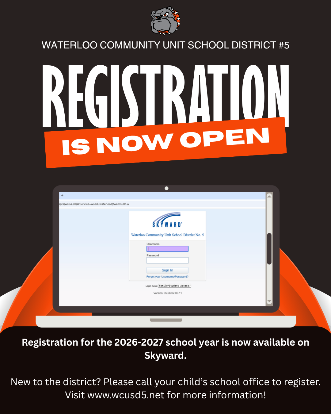 2026-2027 School Year Registration is Now Open!