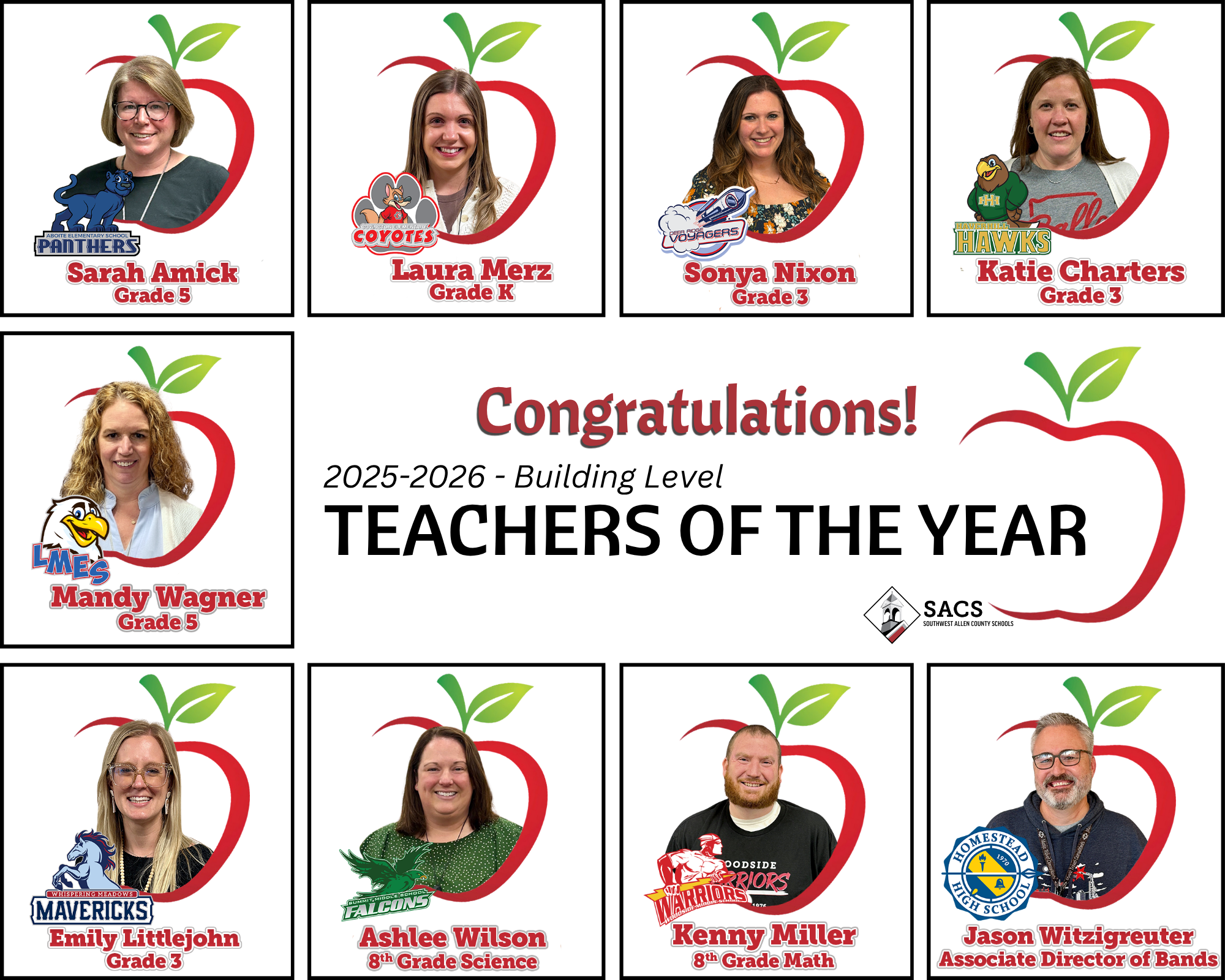 Teachers of the Year!
