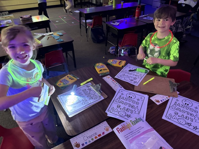 Mrs. Orr's Glow Party