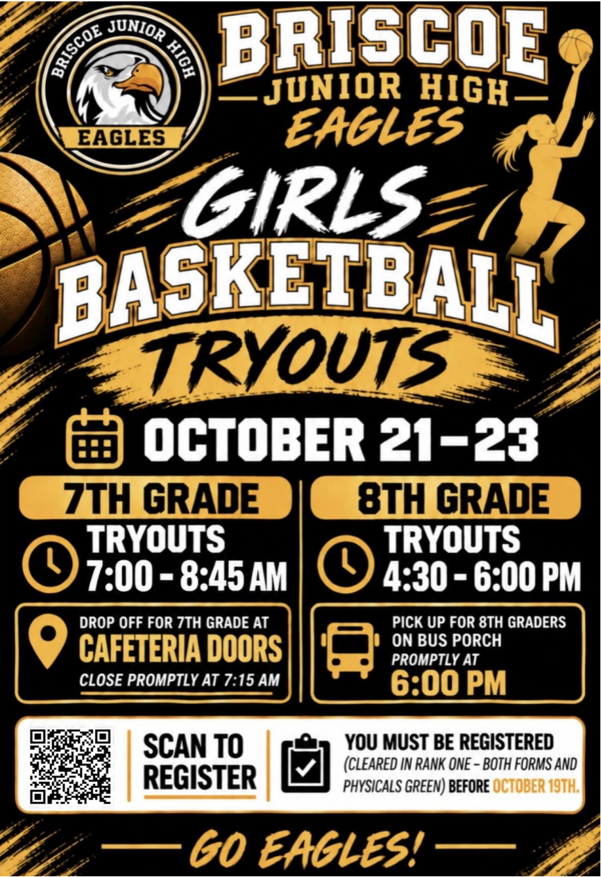 Girls Basketball Tryouts!