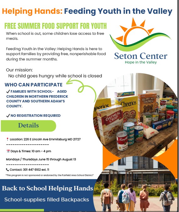 Seton Center Children Services, Summer 2026