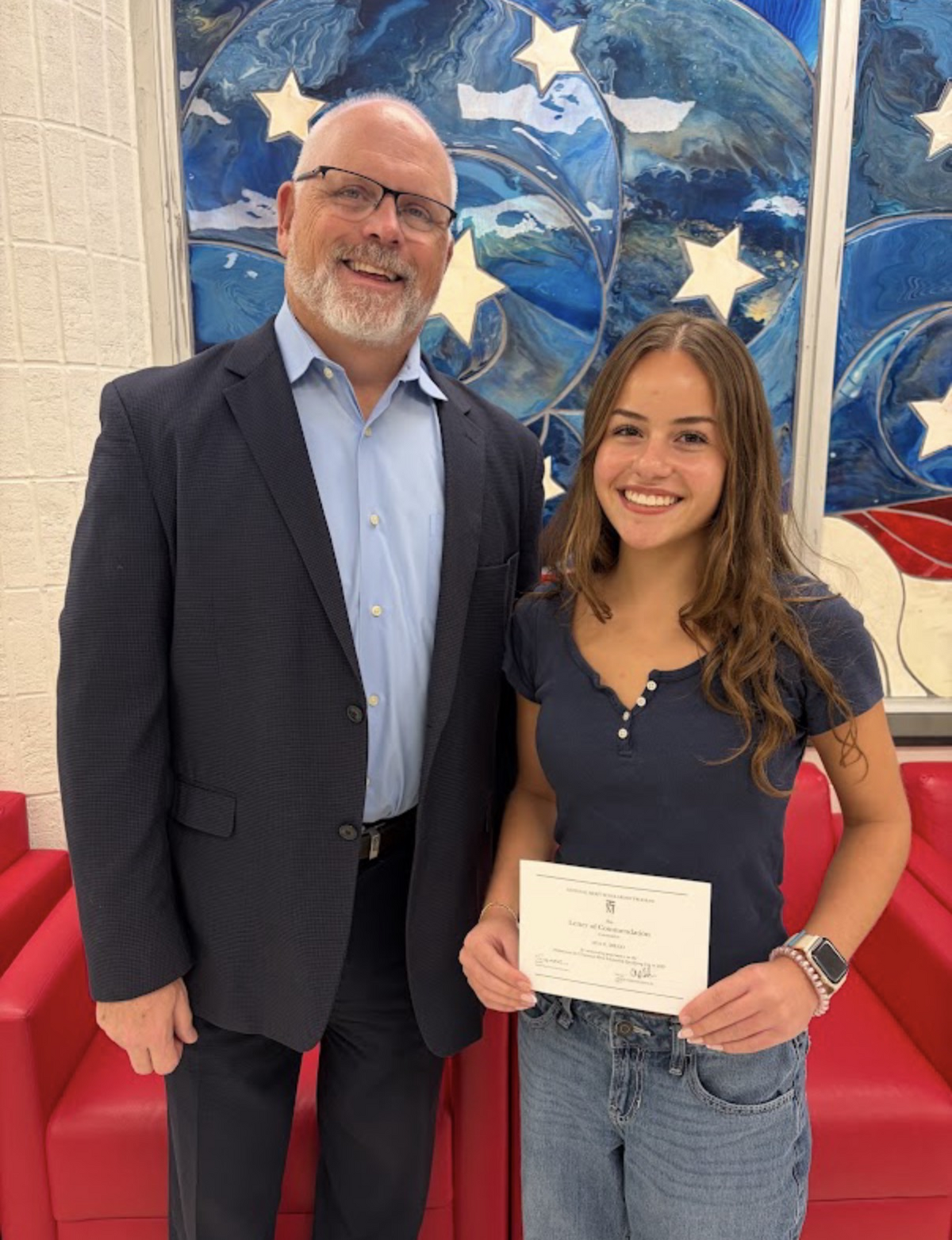 Congratulations to College Board National Merit Program Commended Student Ava Diego!