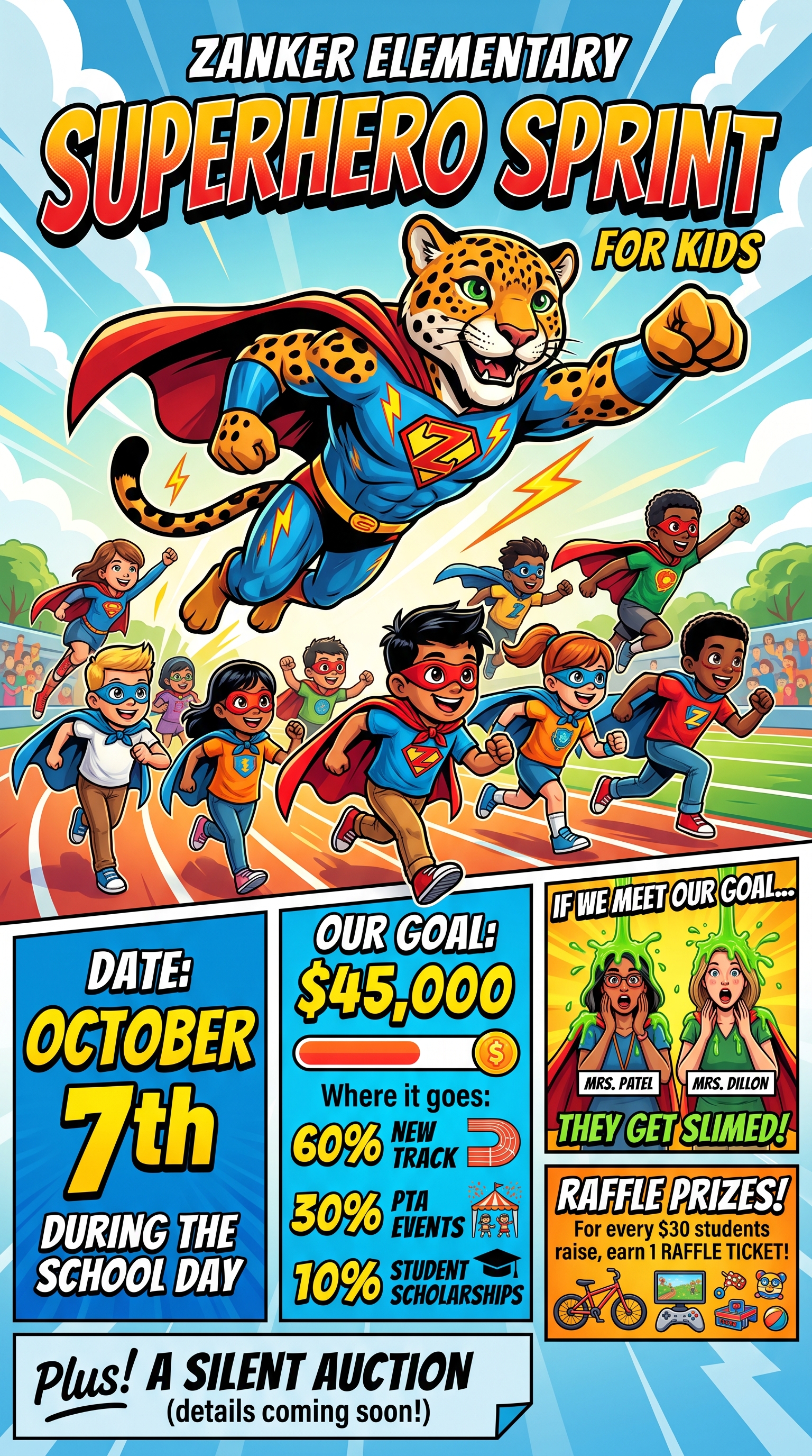 Zanker Elementary Superhero Sprint! - Oct. 7th 
