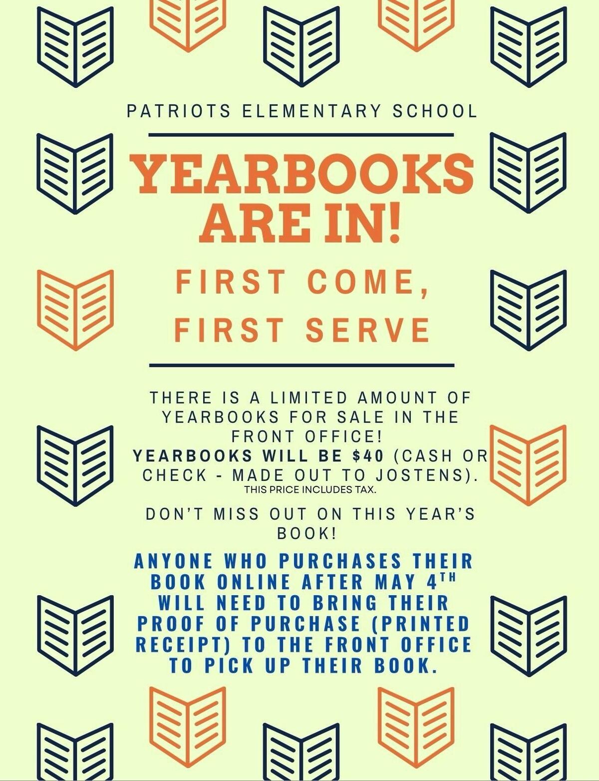 Patriots Yearbooks