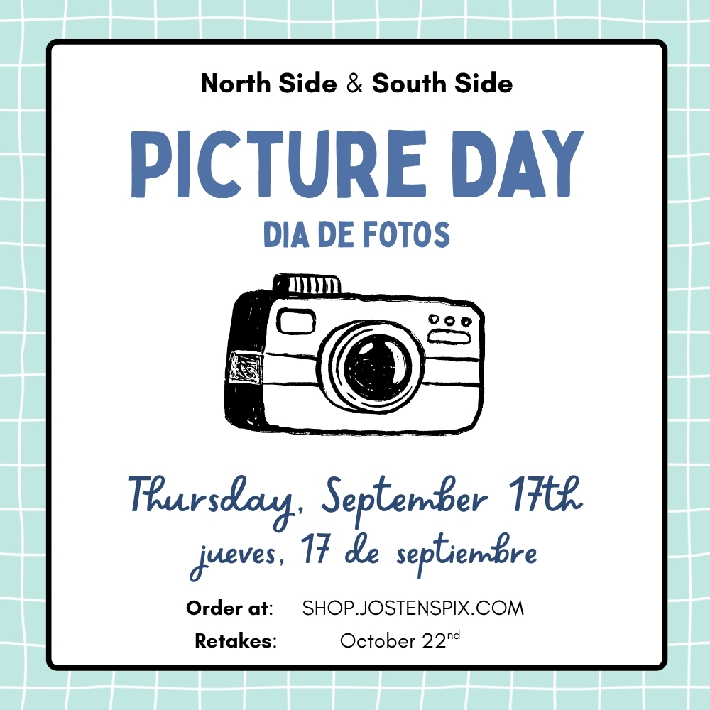 Elementary Picture Day is TOMORROW! 